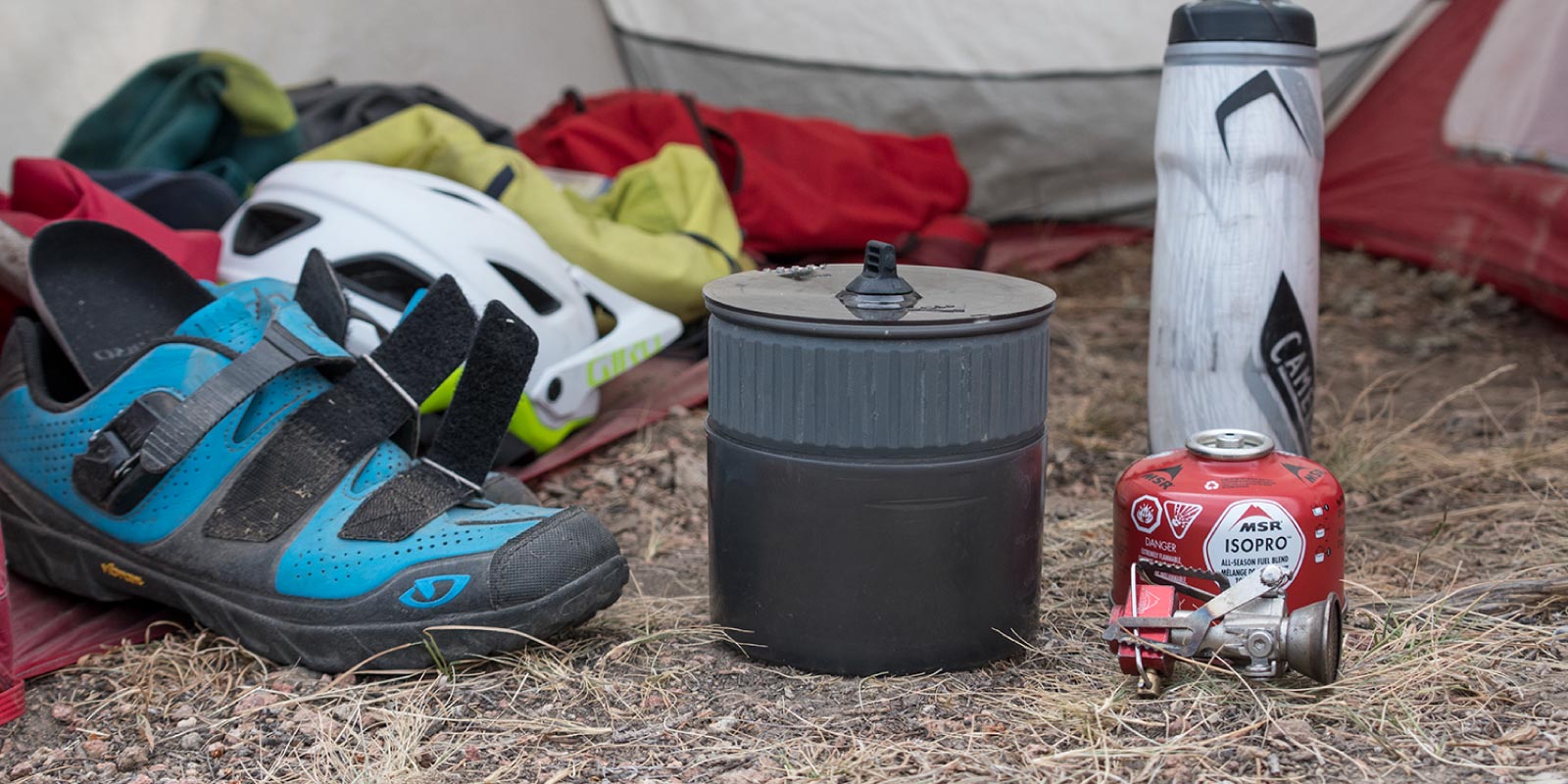 Bike Touring Kitchen - Our Current Cook Kit 