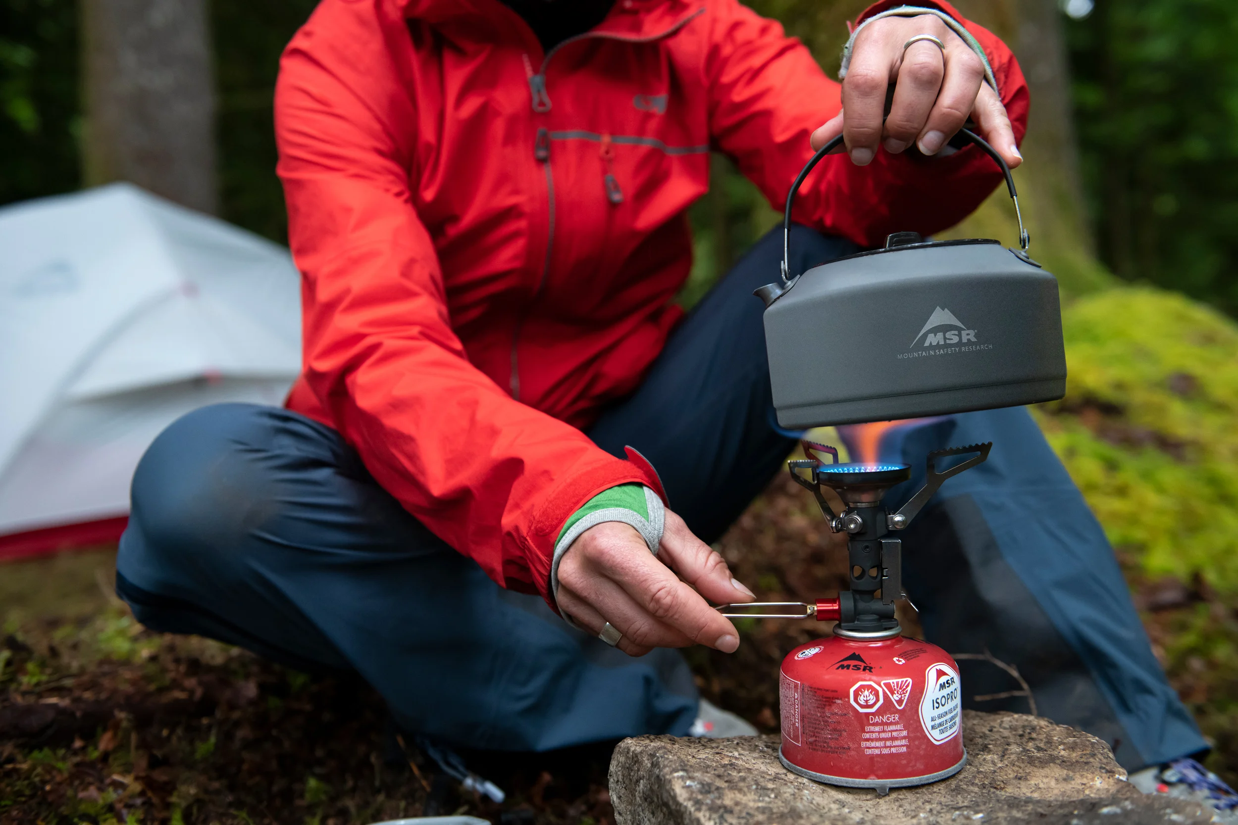 PocketRocket® Deluxe Canister Fuel Backpacking Stove | MSR®